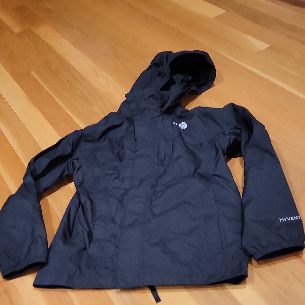 The North Face Kids Black Raincoat